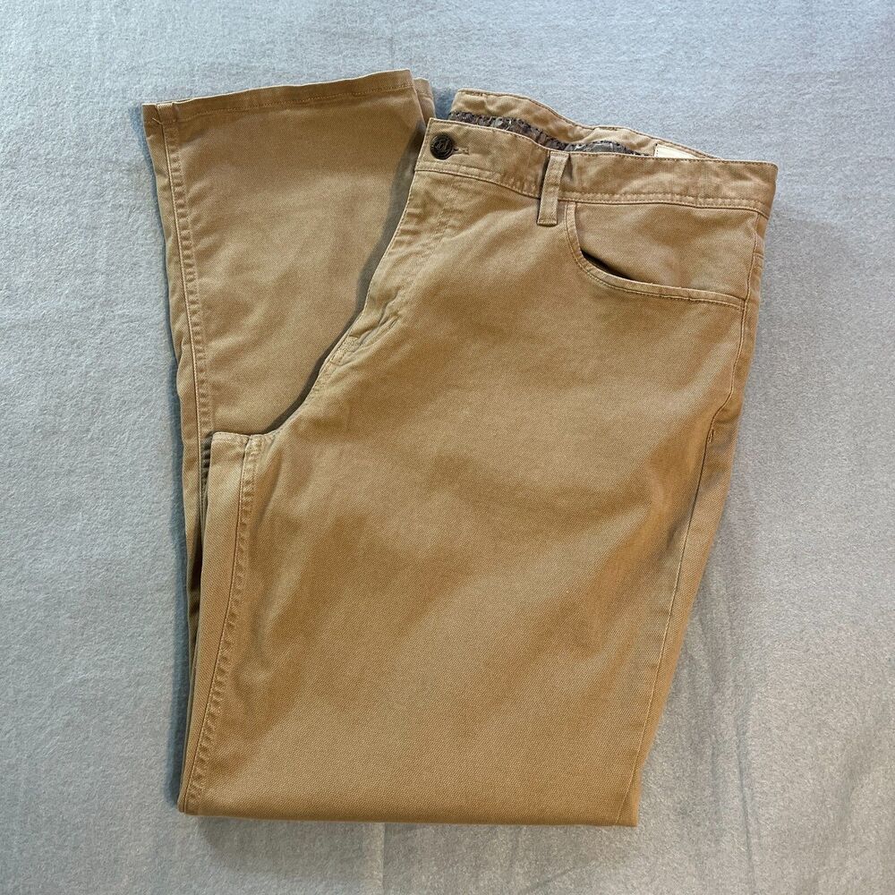 English Laundry Tan Chinos Mens 40 Classic Casual Straight Leg Pants Preppy